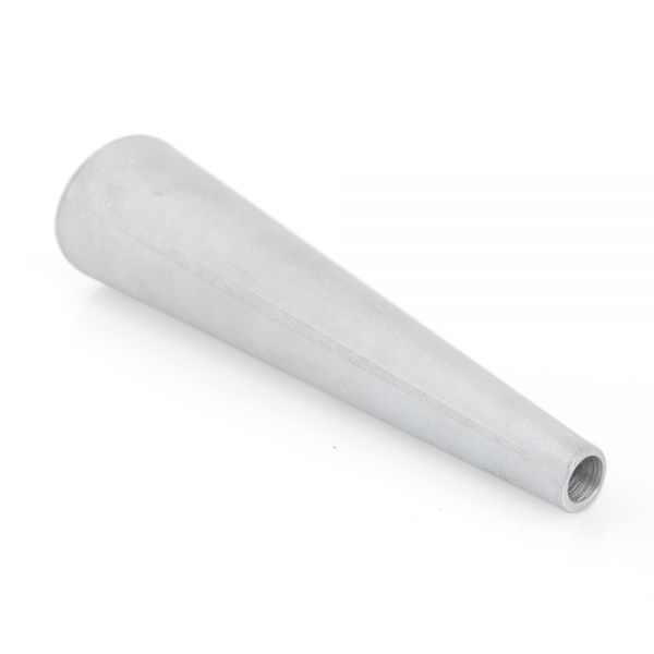 Aluminum cone 170x40x14 mm for baking tubes