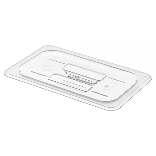 Lid for gastronorm container 1/4, polycarbonate, transparent