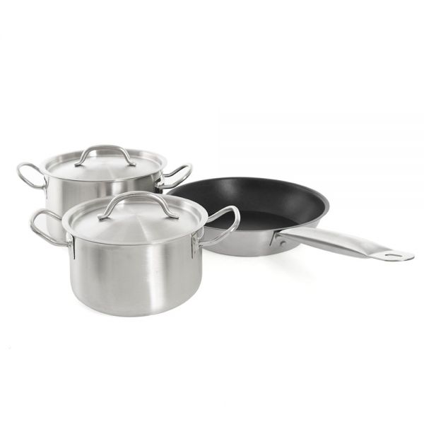 Cookware set "Master Chef" Pots 2.0+2.7+Frying pan 26 Foodatlas